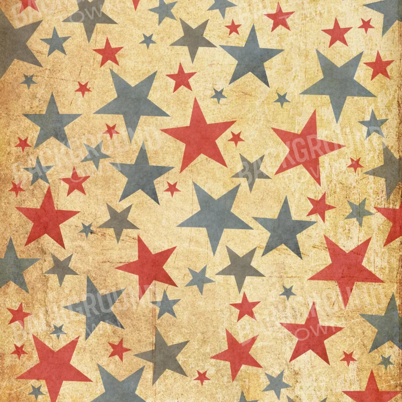 Vintage Star 8’X8’ Fleece (96 X Inch) Backdrop