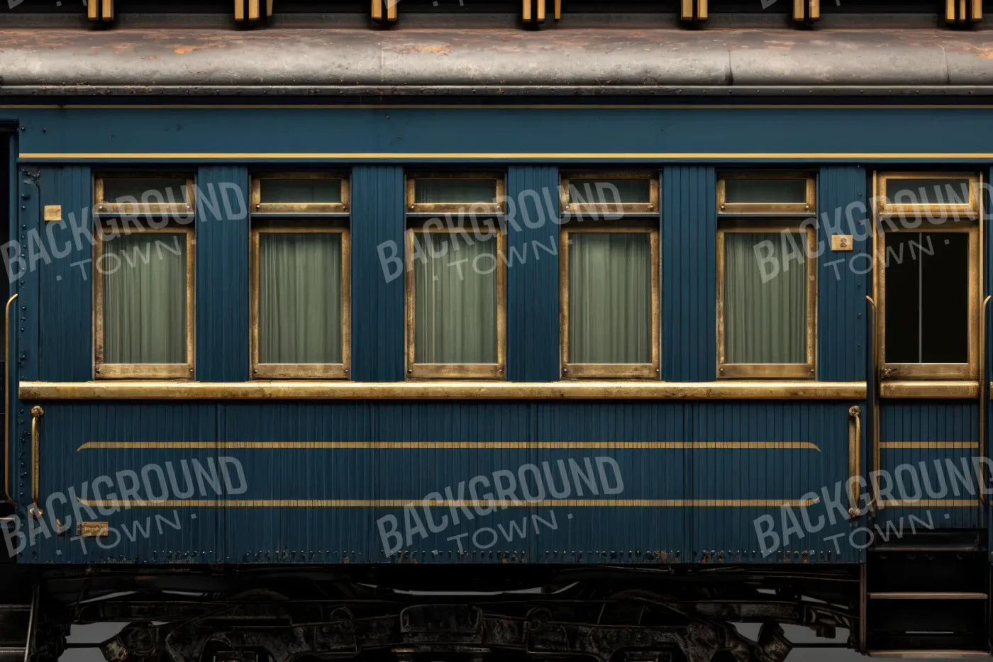 Vintage Train Car 12’x8’ UltraCloth (144 x 96 inch) Backdrop