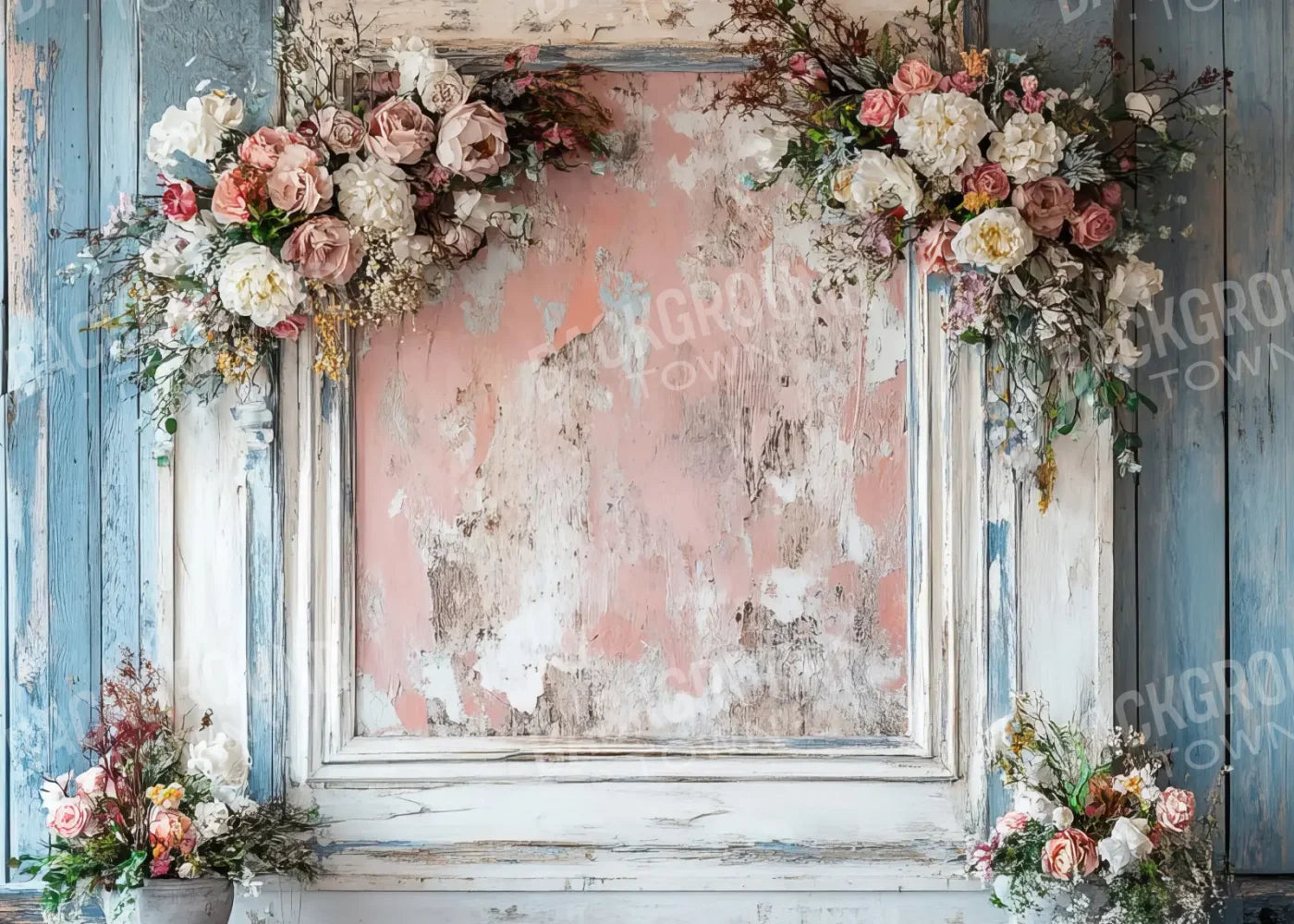 Vintage Wall II 7’x5’ UltraCloth (84 x 60 inch) Backdrop