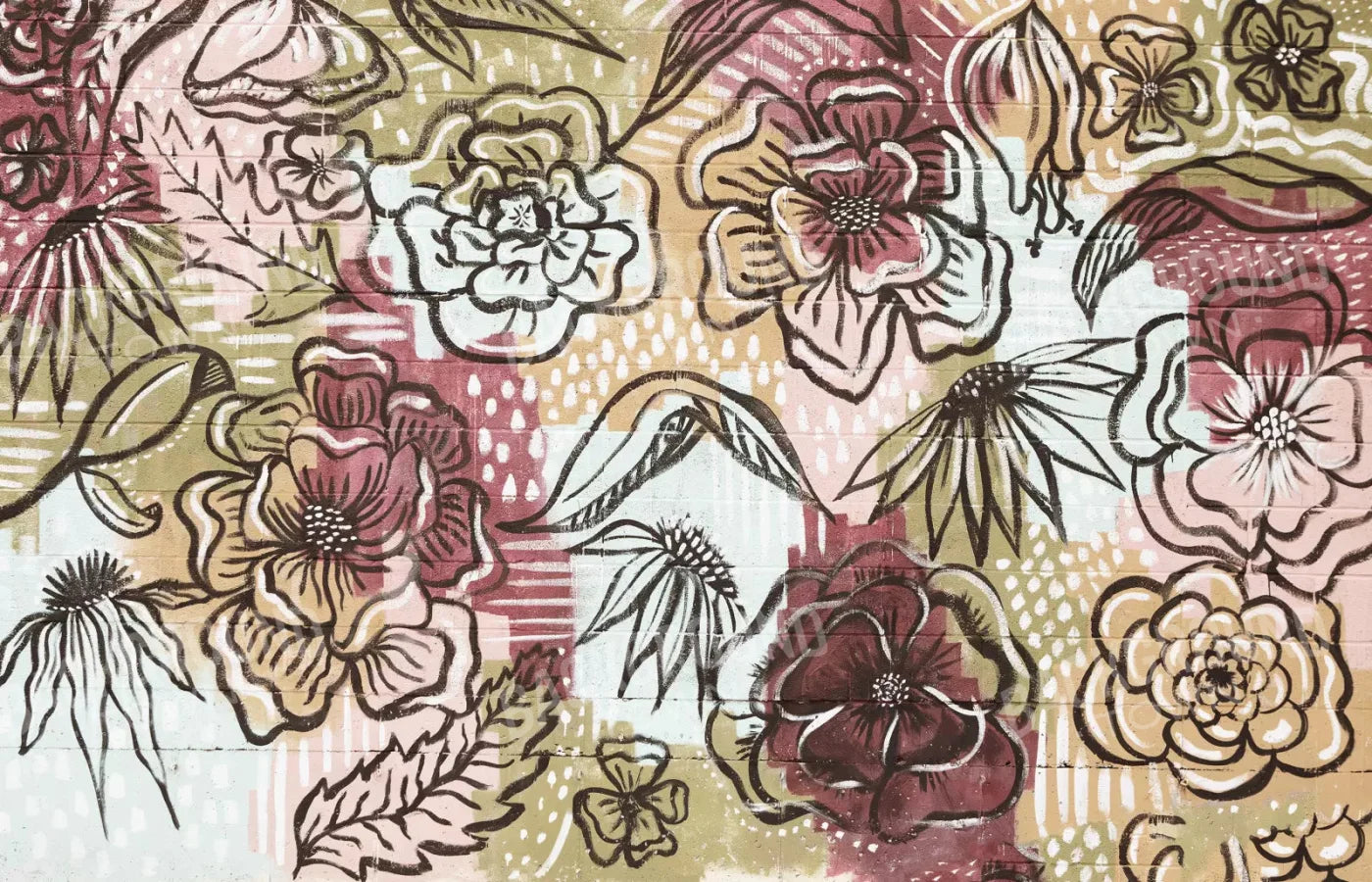 Vintage Wall Mural 12X8 Ultracloth ( 144 X 96 Inch ) Backdrop