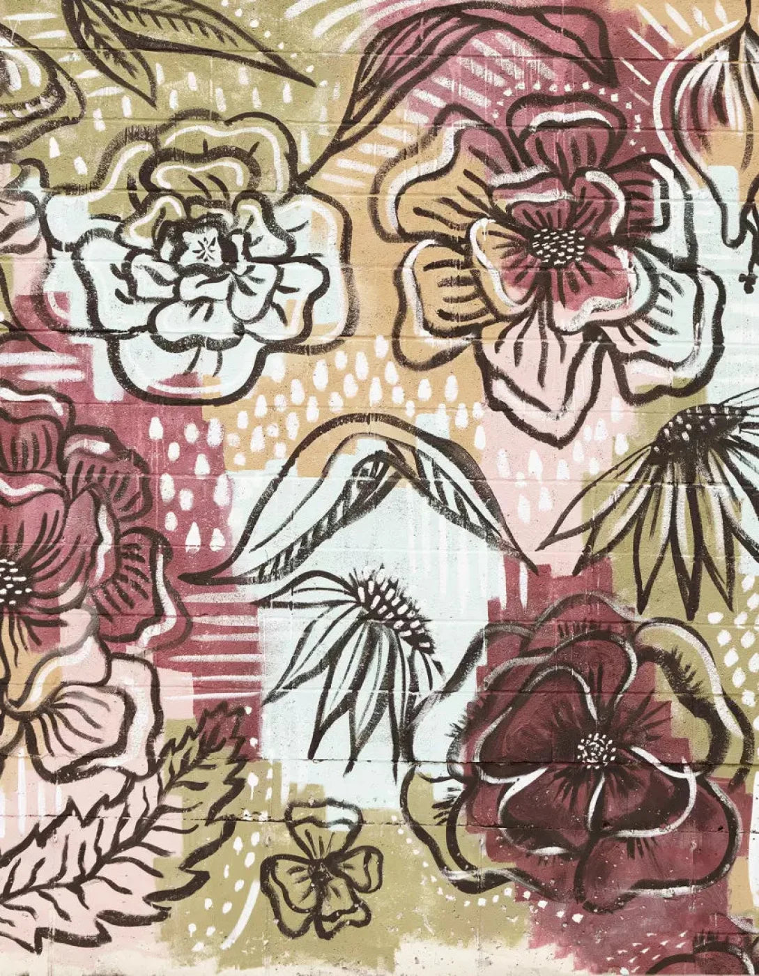Vintage Wall Mural 6X8 Fleece ( 72 X 96 Inch ) Backdrop