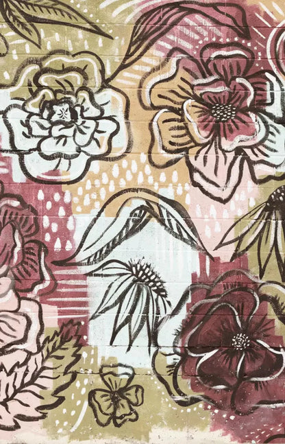 Vintage Wall Mural 8X12 Ultracloth ( 96 X 144 Inch ) Backdrop