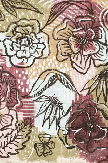 Vintage Wall Mural Backdrop