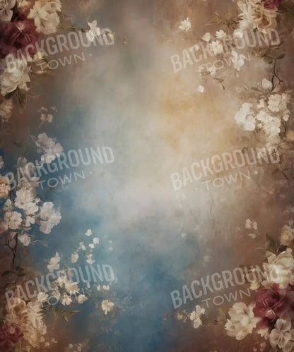 Vintage White Roses Ii 10’X12’ Ultracloth (120 X 144 Inch) Backdrop