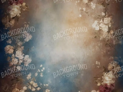 Vintage White Roses Ii 8’X6’ Fleece (96 X 72 Inch) Backdrop