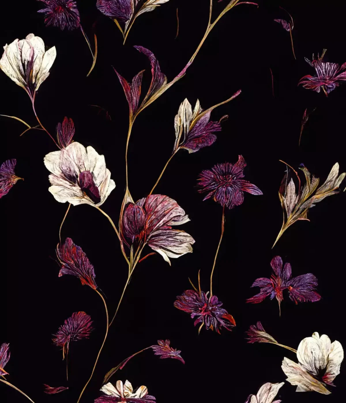 Violets 10X12 Ultracloth ( 120 X 144 Inch ) Backdrop