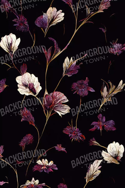 Violets 5X8 Ultracloth ( 60 X 96 Inch ) Backdrop