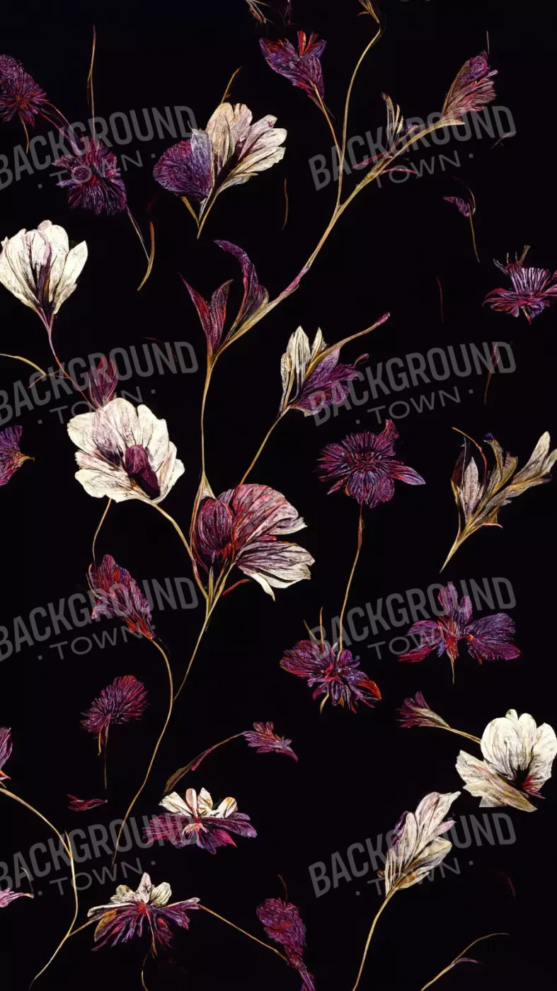 Violets 8X14 Ultracloth ( 96 X 168 Inch ) Backdrop