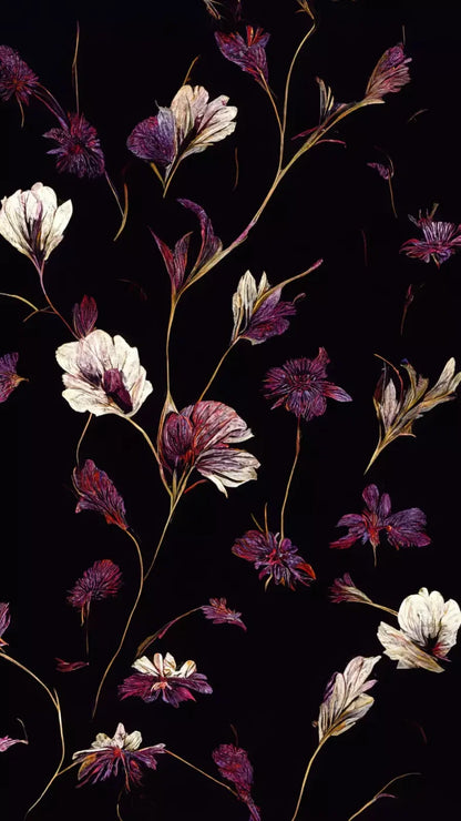 Violets 8X14 Ultracloth ( 96 X 168 Inch ) Backdrop
