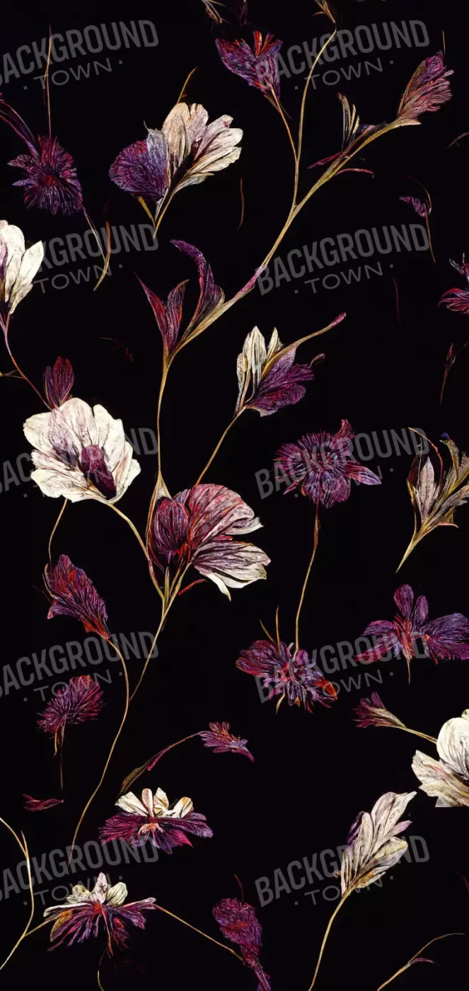 Violets 8X16 Ultracloth ( 96 X 192 Inch ) Backdrop