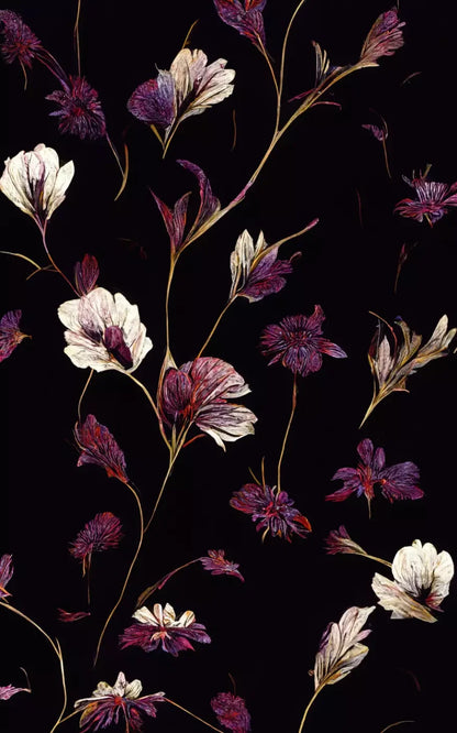 Violets 9X14 Ultracloth ( 108 X 168 Inch ) Backdrop