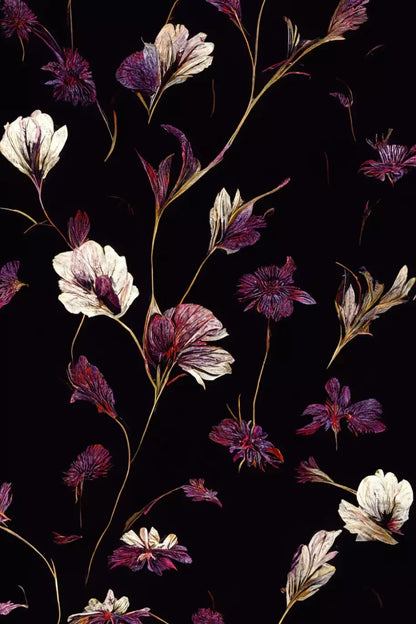 Violets Backdrop