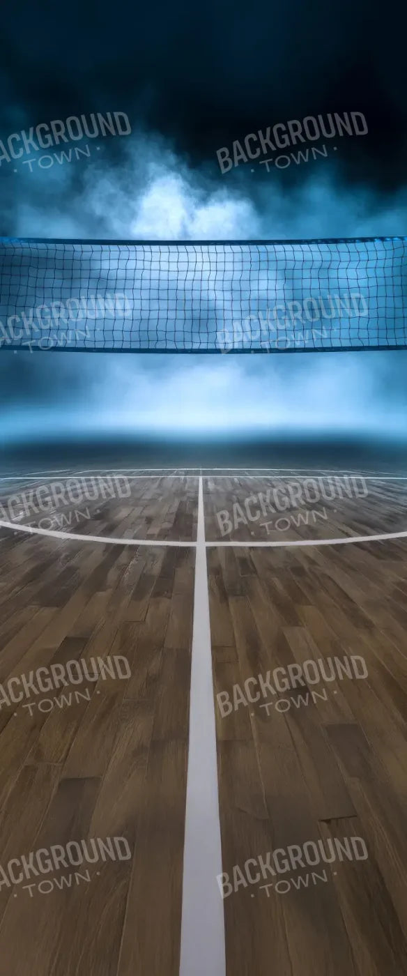 Volleyball Full Court Sweep 5’x12’ UltraCloth for Westcott X Drop (60 x 144 inch) Backdrop