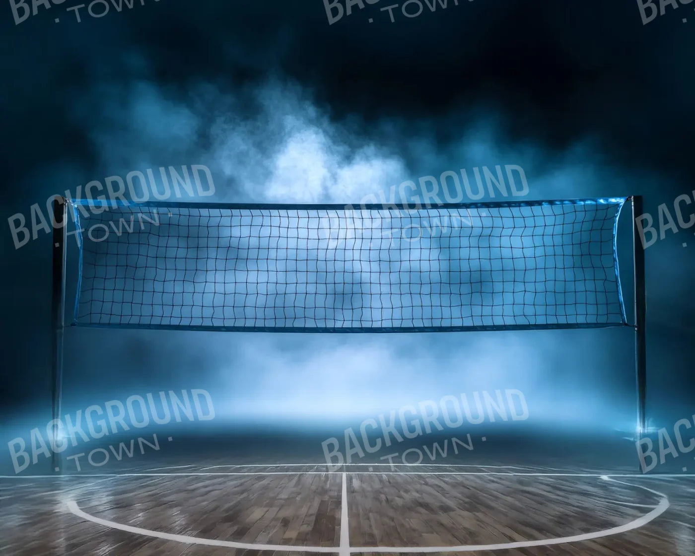 Volleyball Net 10’x8’ Fleece (120 x 96 inch) Backdrop