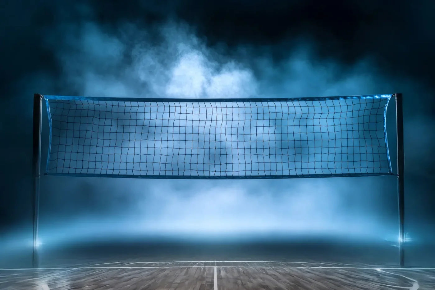 Volleyball Net Backdrop