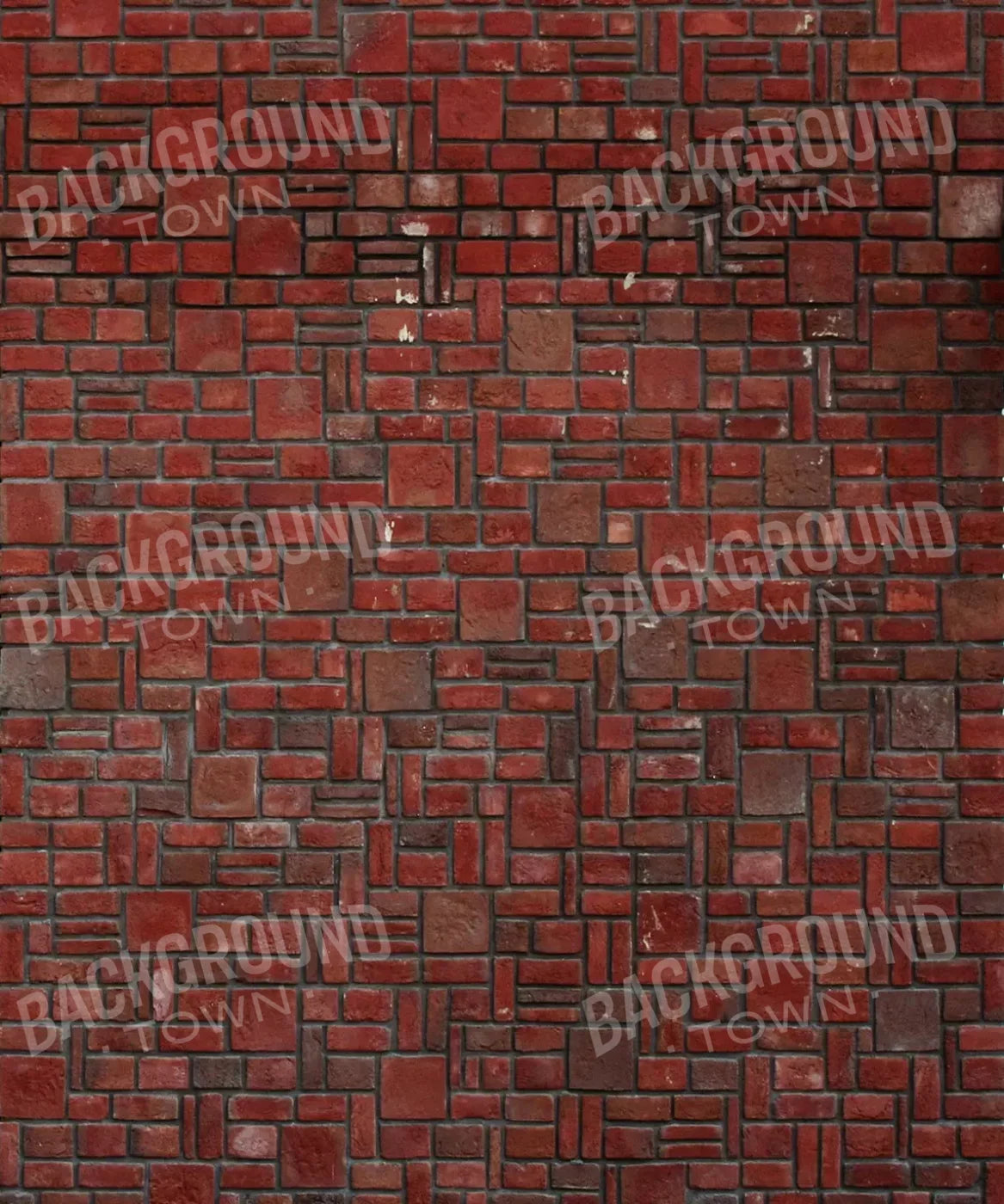 Red Brick and Stone Backdrop for Photography