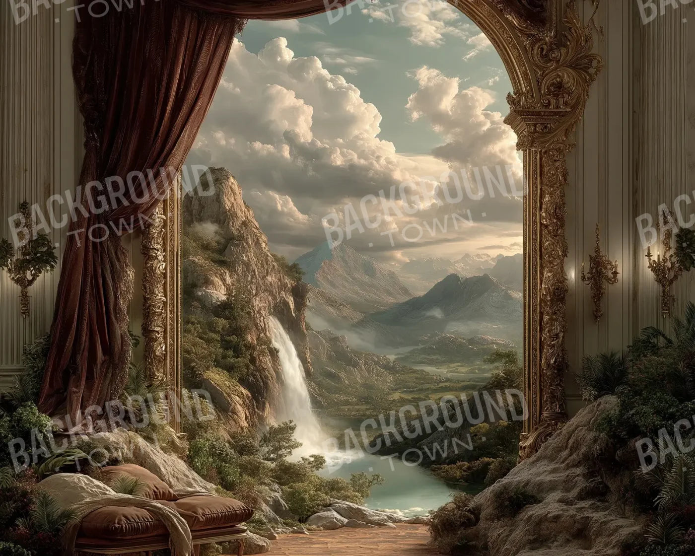 Walkway To Paradise 10’x8’ Fleece (120 x 96 inch) Backdrop