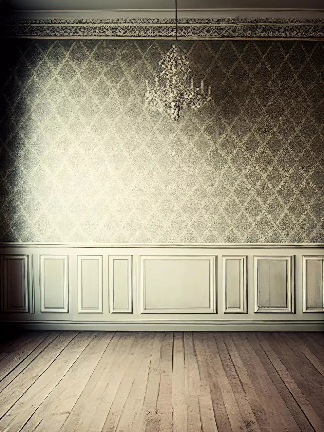Wallpaper Room 8X10 Fleece ( 96 X 120 Inch ) Backdrop