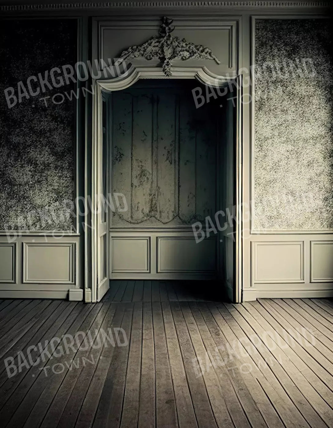 Wallpaper Room I 6X8 Fleece ( 72 X 96 Inch ) Backdrop