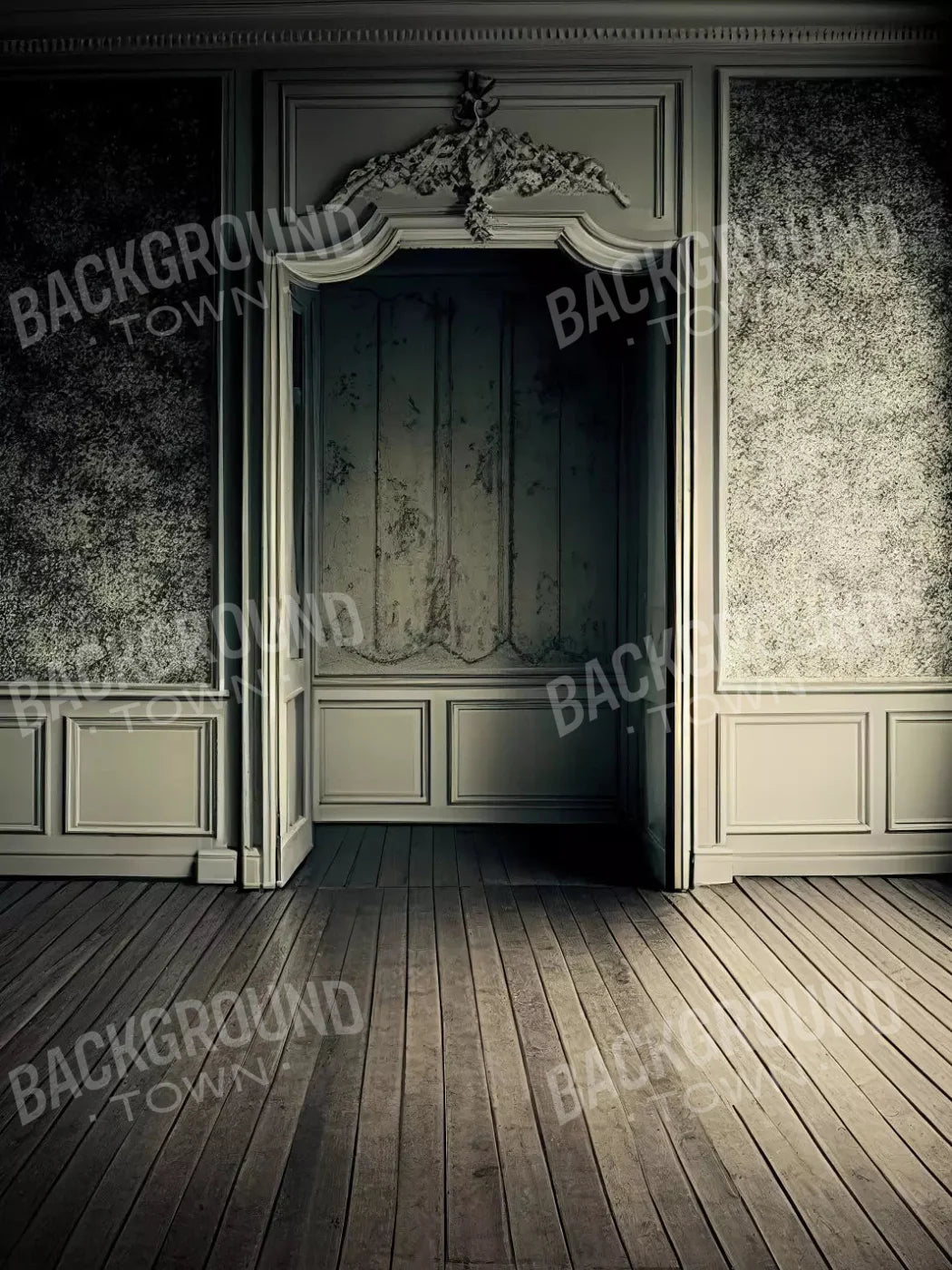 Wallpaper Room I 8X10 Fleece ( 96 X 120 Inch ) Backdrop