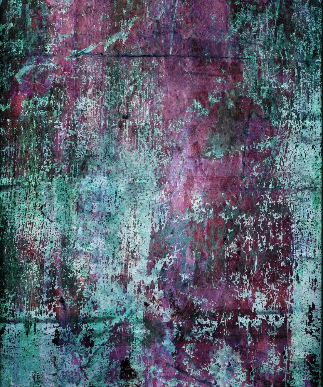 Green Urban Grunge Backdrop for Photography