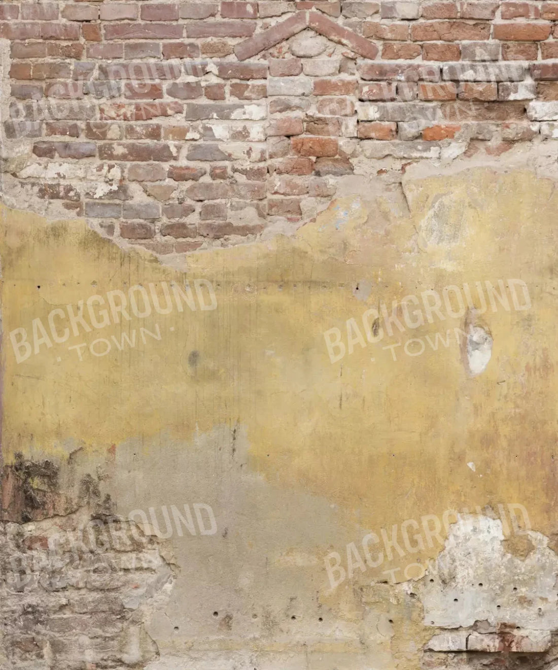 Beige Brick and Stone Backdrop for Photography