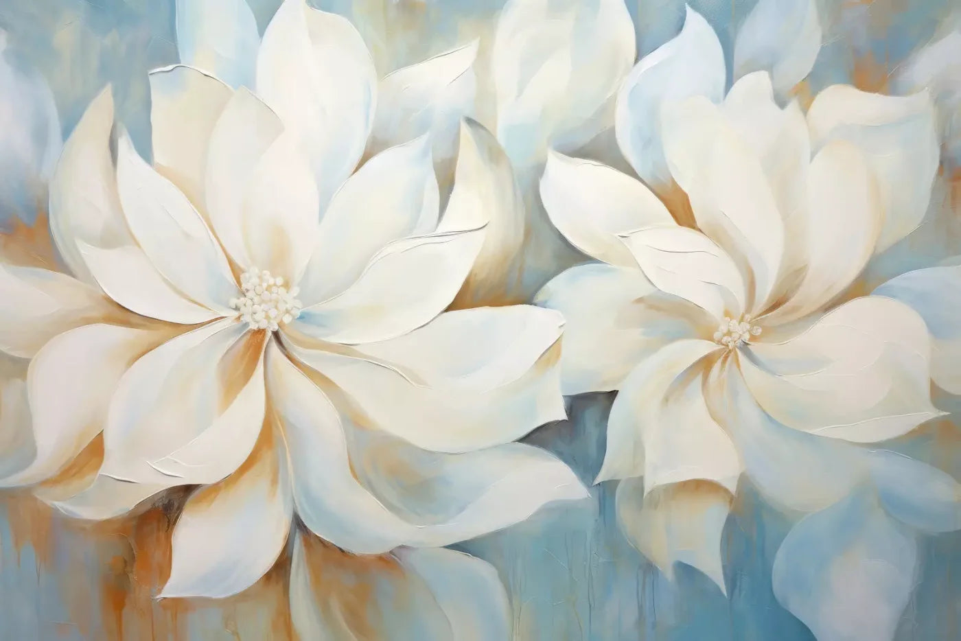 Warm And Floral 12’X8’ Ultracloth (144 X 96 Inch) Backdrop