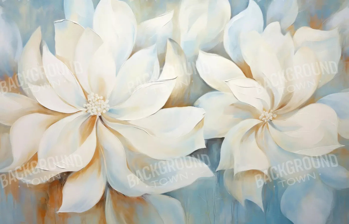 Warm And Floral 14’X9’ Ultracloth (168 X 108 Inch) Backdrop