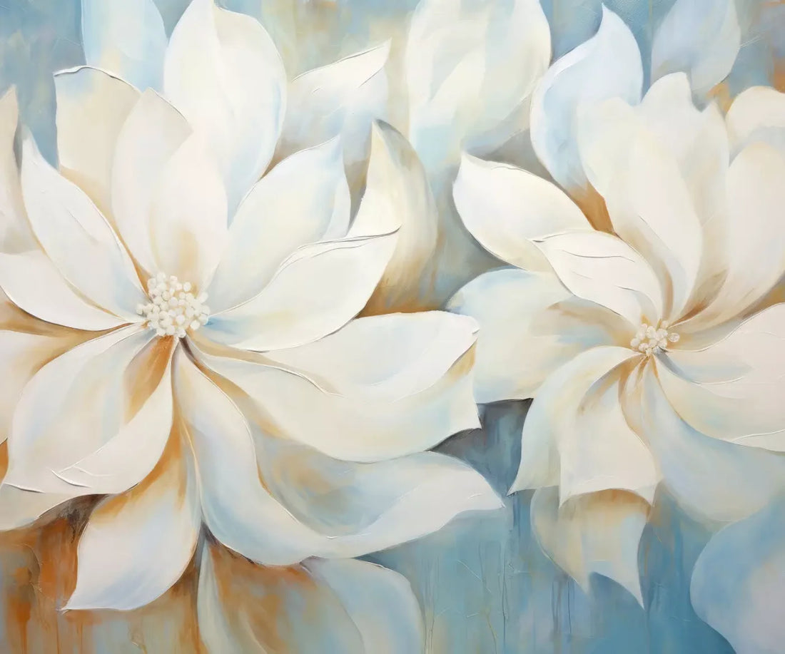 Warm And Floral 5’X4’2 Fleece (60 X 50 Inch) Backdrop