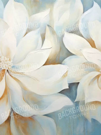 Warm And Floral 6’X8’ Fleece (72 X 96 Inch) Backdrop