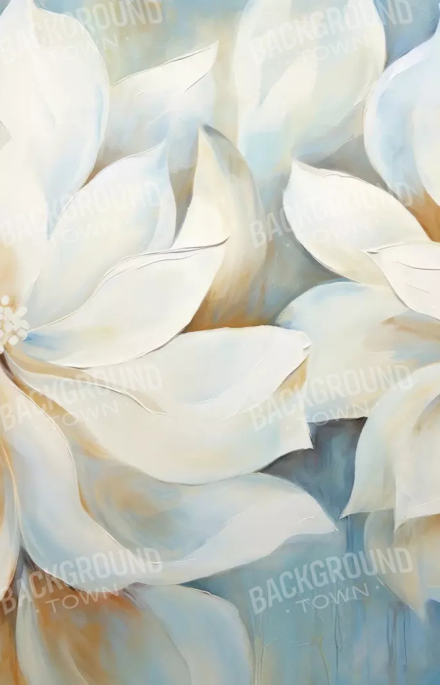 Warm And Floral 9’X14’ Ultracloth (108 X 168 Inch) Backdrop