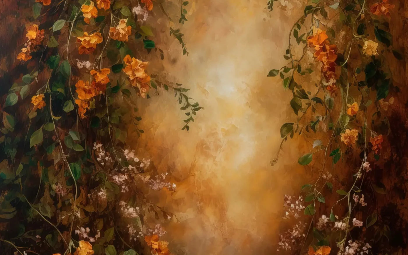 Warm Autumn Painted 16’X10’ Ultracloth (192 X 120 Inch) Backdrop