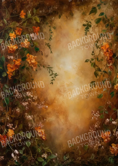 Warm Autumn Painted 5’X7’ Ultracloth (60 X 84 Inch) Backdrop