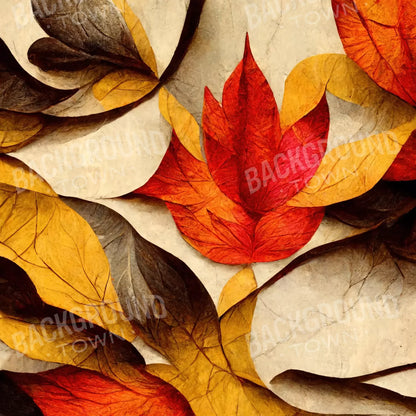 Warm Leaves 10’X10’ Ultracloth (120 X Inch) Backdrop