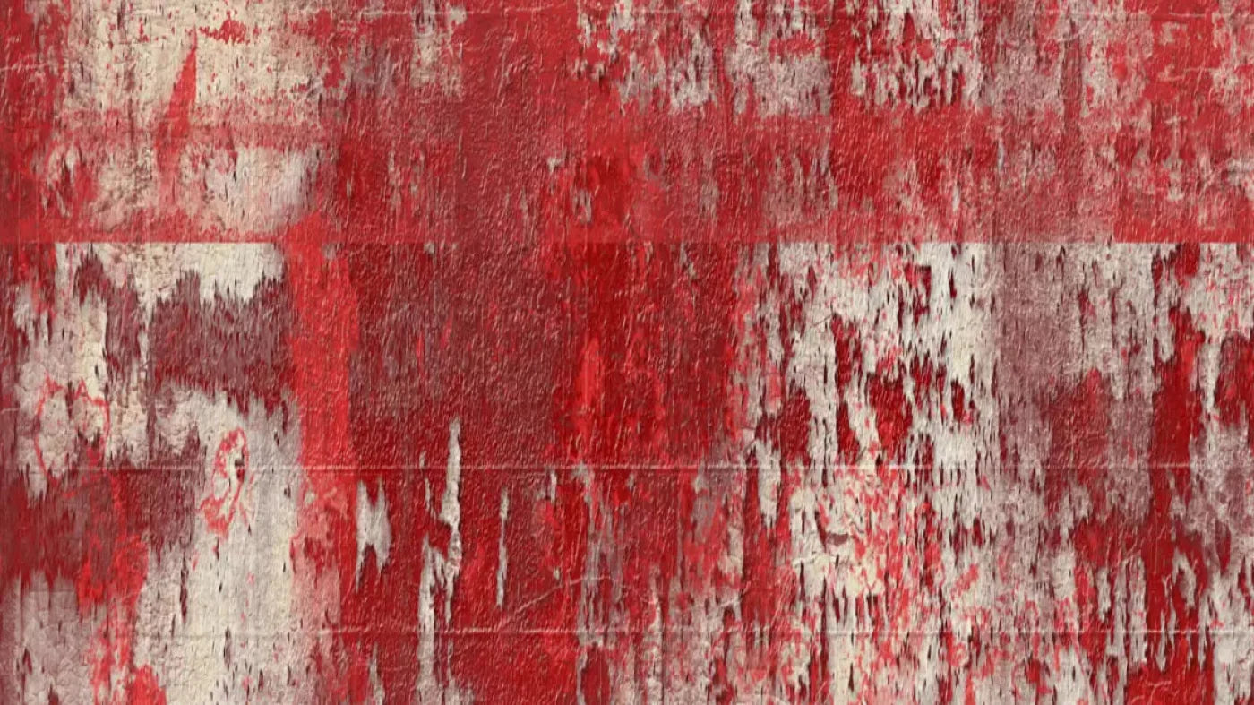 Warning 14X8 Ultracloth ( 168 X 96 Inch ) Backdrop