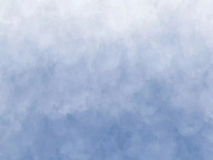 Watercolor In Blue 10X8 Fleece ( 120 X 96 Inch ) Backdrop