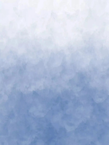 Watercolor In Blue 8X10 Fleece ( 96 X 120 Inch ) Backdrop