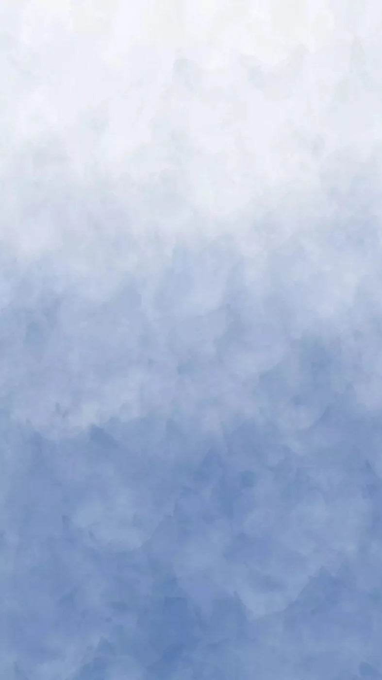 Watercolor In Blue 8X14 Ultracloth ( 96 X 168 Inch ) Backdrop