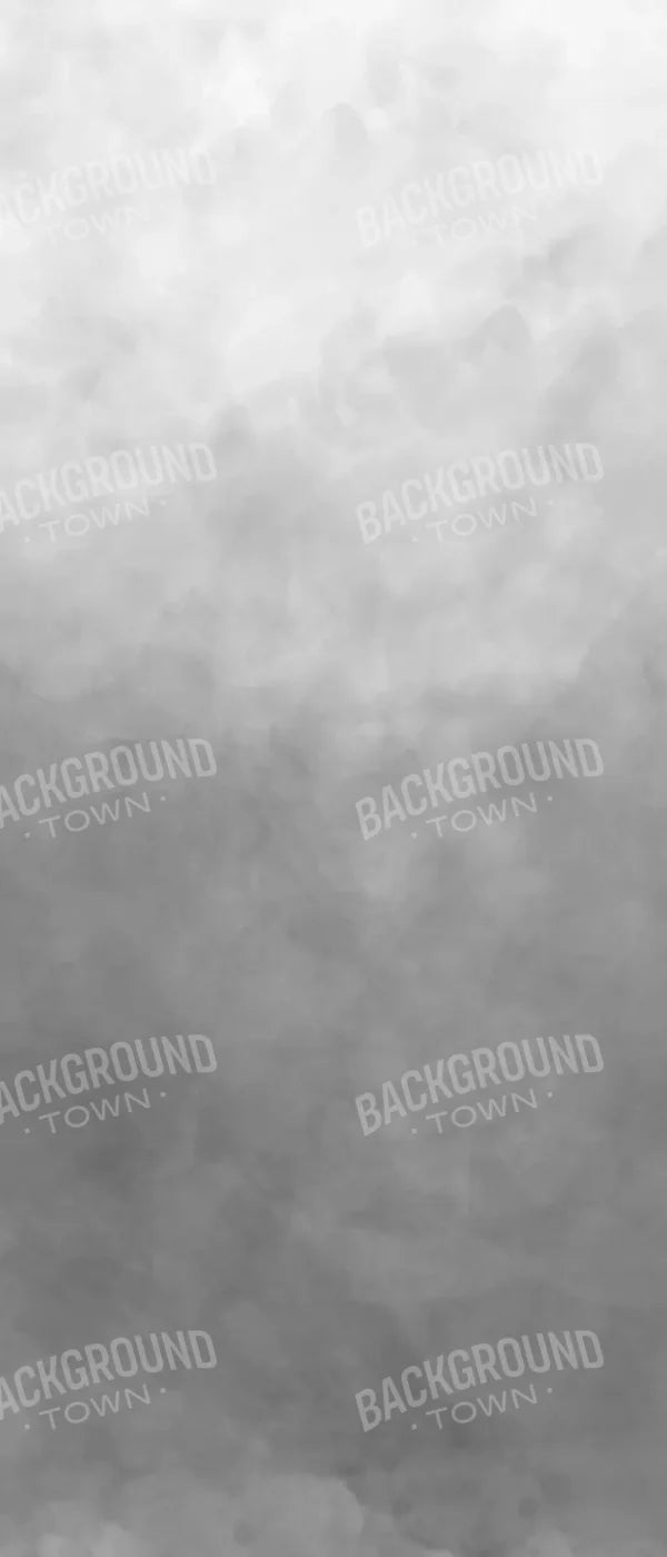 Watercolor In Gray 5X12 Ultracloth For Westcott X-Drop ( 60 X 144 Inch ) Backdrop