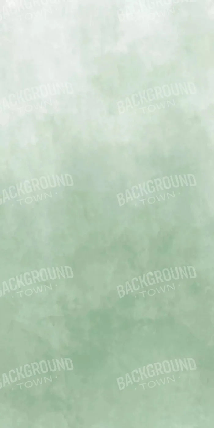 Watercolor In Green 10X20 Ultracloth ( 120 X 240 Inch ) Backdrop