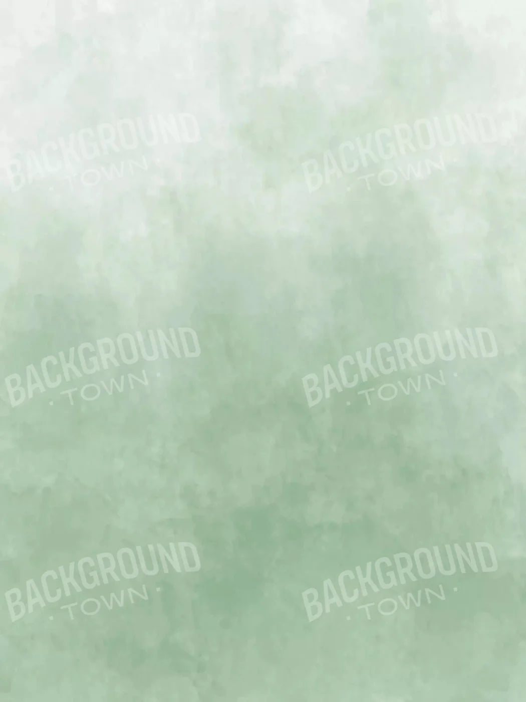 Watercolor In Green 5X68 Fleece ( 60 X 80 Inch ) Backdrop