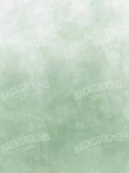 Watercolor In Green 8X10 Fleece ( 96 X 120 Inch ) Backdrop
