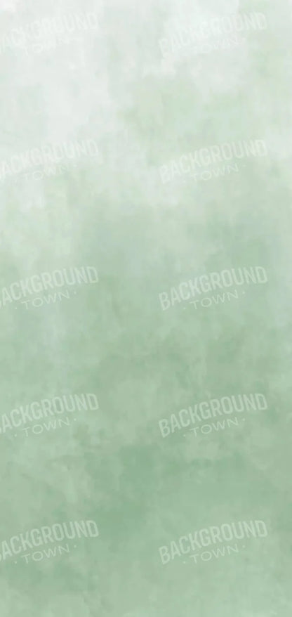 Watercolor In Green 8X16 Ultracloth ( 96 X 192 Inch ) Backdrop