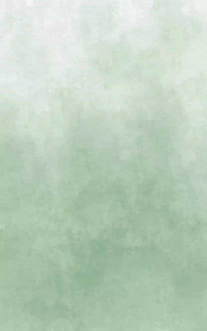 Watercolor In Green 9X14 Ultracloth ( 108 X 168 Inch ) Backdrop