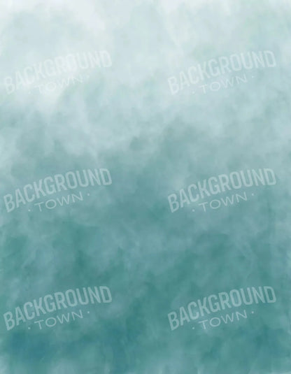 Watercolor In Jade 6X8 Fleece ( 72 X 96 Inch ) Backdrop