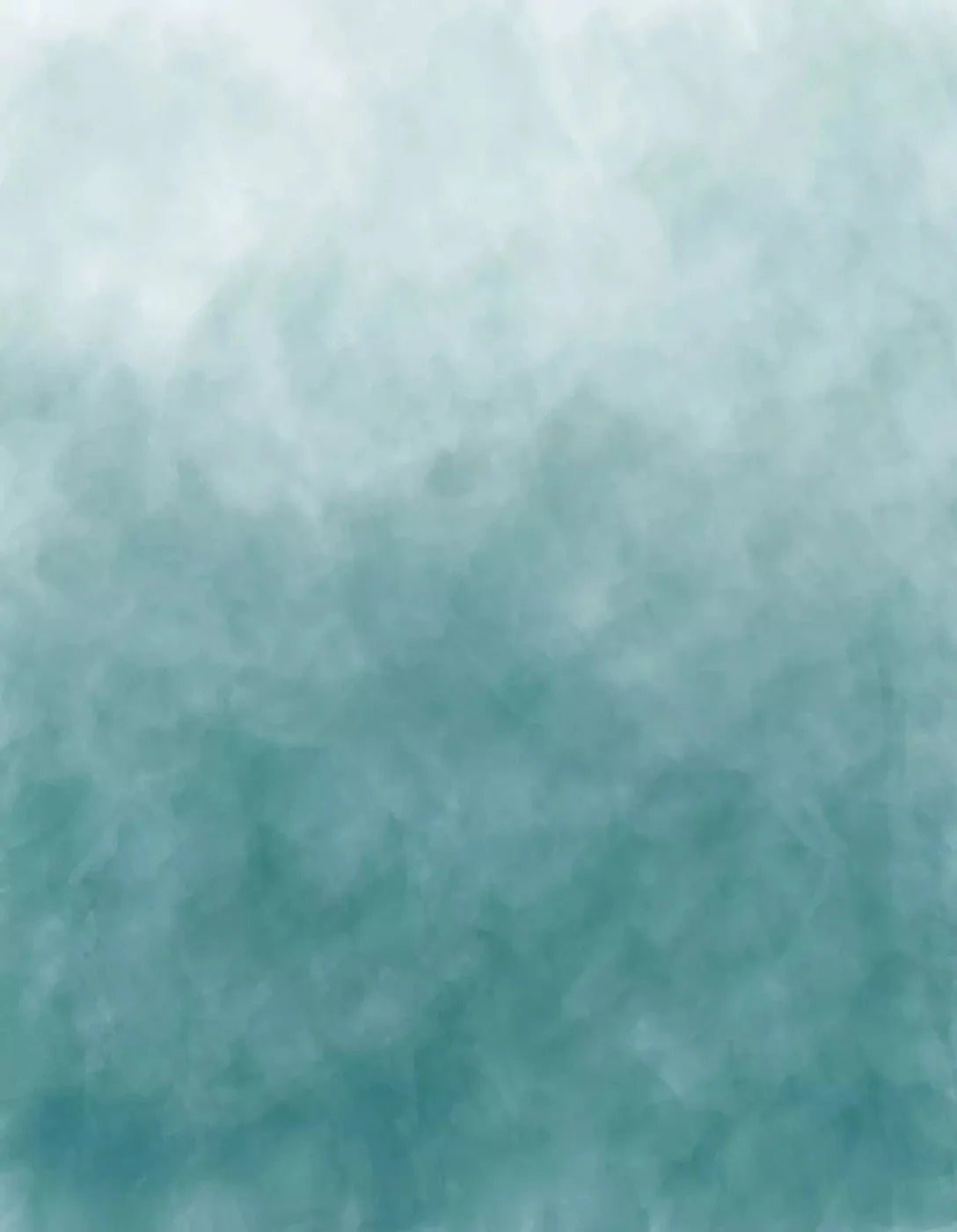 Watercolor In Jade 6X8 Fleece ( 72 X 96 Inch ) Backdrop