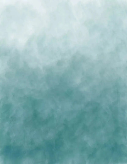 Watercolor In Jade 6X8 Fleece ( 72 X 96 Inch ) Backdrop