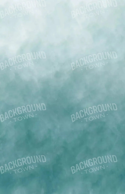 Watercolor In Jade 8X12 Ultracloth ( 96 X 144 Inch ) Backdrop