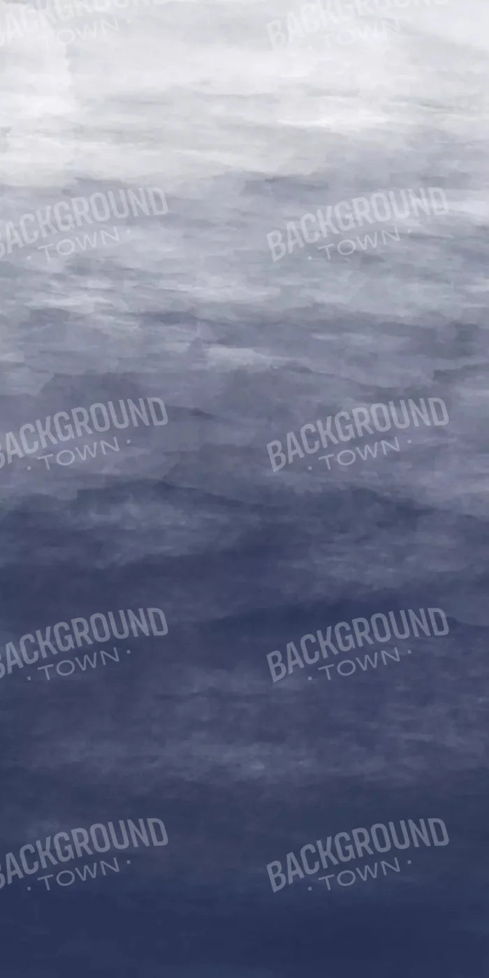 Watercolor In Navy 10X20 Ultracloth ( 120 X 240 Inch ) Backdrop