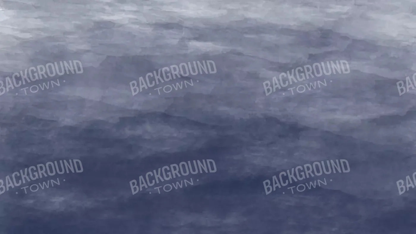 Watercolor In Navy 14X8 Ultracloth ( 168 X 96 Inch ) Backdrop